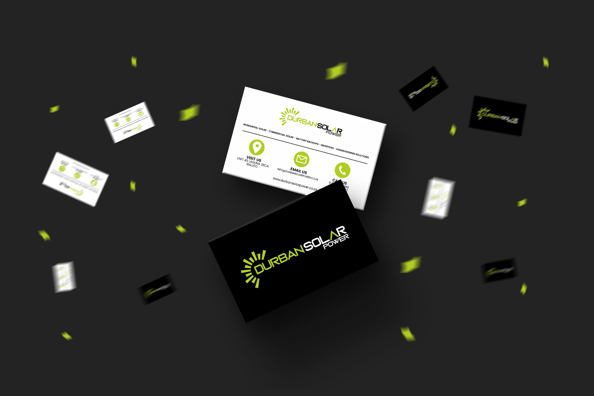 DSP Business Cards Mockup